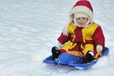 Partir aux sports d’hiver avec bébé