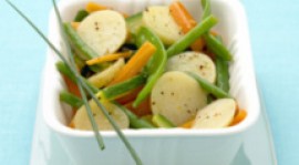 Salade minute de légumes croquants au balsamique et citron