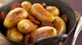 Cocotte de Grenailles fondantes au chorizo doux
