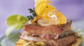 Foie de veau à l’orange.