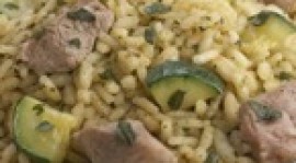 Risotto d’Agneau aux Deux Herbes