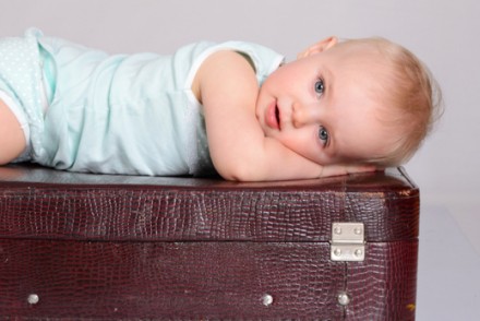 La valise de bébé