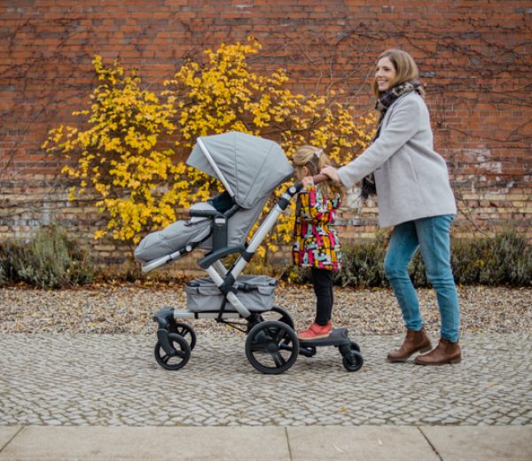 Une poussette, doublement récompensée, pour son design et sa maniabilité