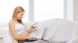 Femme enceinte et technologie
