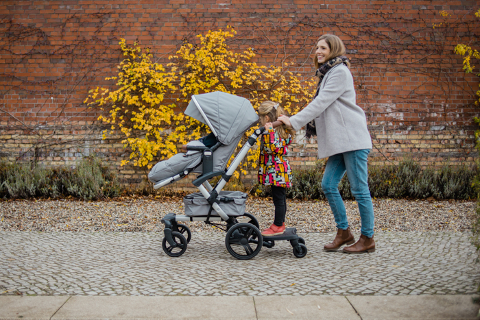 Une poussette, doublement récompensée, pour son design et sa maniabilité